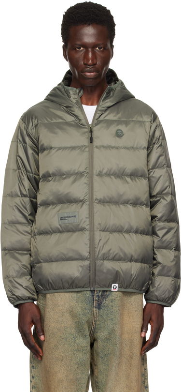 Puhovka AAPE by A Bathing Ape AAPE by A Bathing Ape 'AAPE Now' Down Jacket Zelena | AAPDNM7652XXNKHE, 0