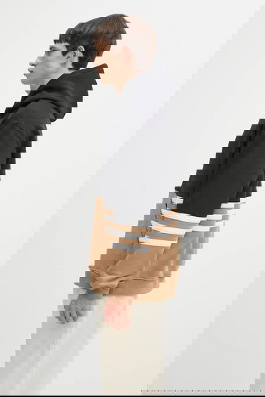 Pulover adidas Performance ARCHIVE CUTLINE Color Block Striped Hoodie Bež | JY2797, 1