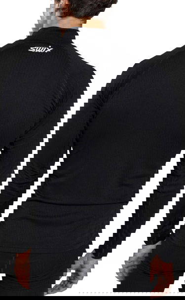 Pleteni pulover SWIX Swix RaceX Classic Wind Half Zip Top Črna | 10103-23-10000, 2