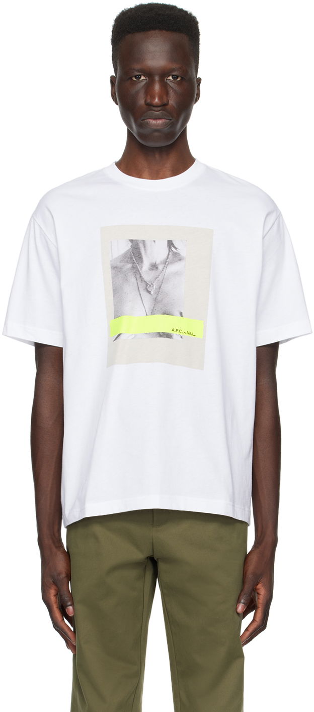 Majica A.P.C. Natacha Ramsay T-Shirt Bela | COGYJ-H26368