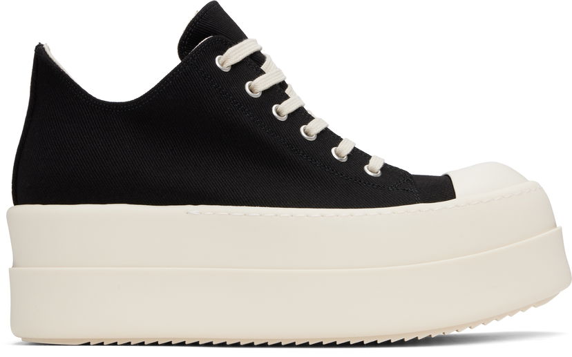 Superge in čevlji Rick Owens Rick Owens DRKSHDW Hollywood Double Bumper Low Črna | DU01E3832 DO