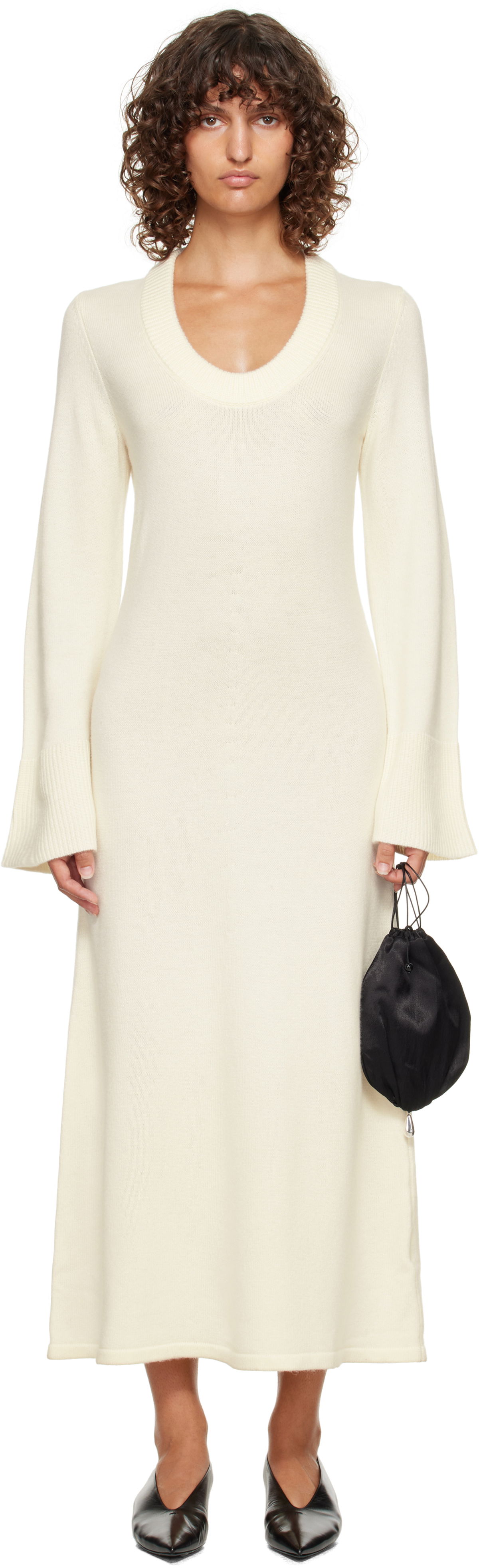 Obleke Loulou de Saison Loulou de Saison Ari Knit Maxi Dress Bela | ARI, 0