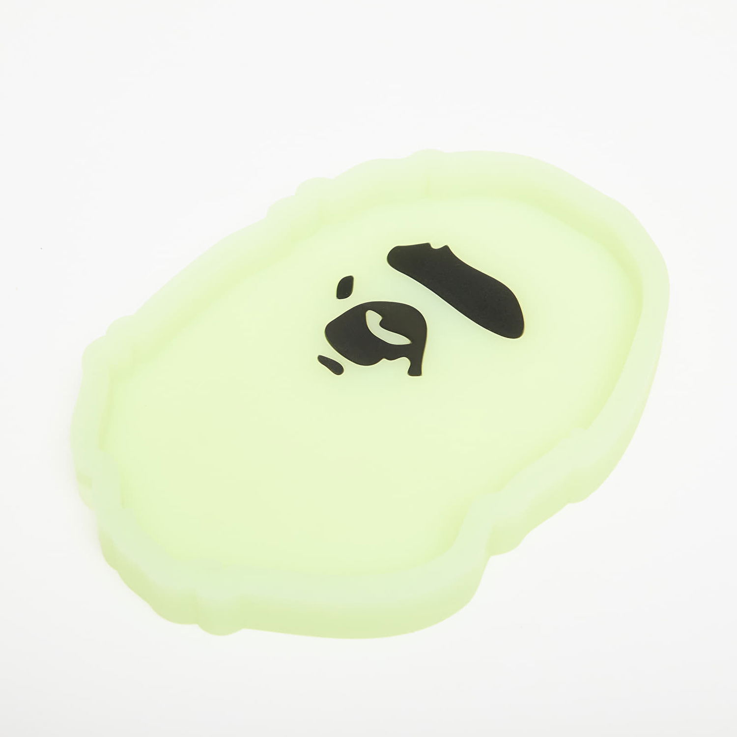 Collectibles BAPE A BATHING APE Ape Head Glow-in-the-Dark Tray Zelena | 001GDL301022MGRN, 1