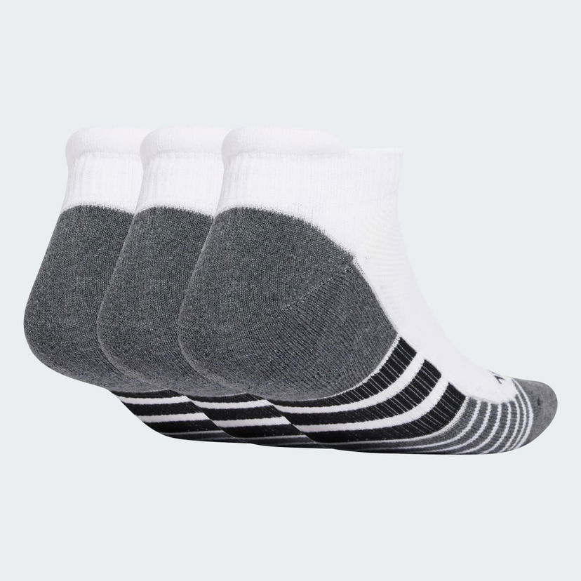 Nogavice adidas Performance Performance Cushioned Low Socks 3 Pairs Bela | JD9569