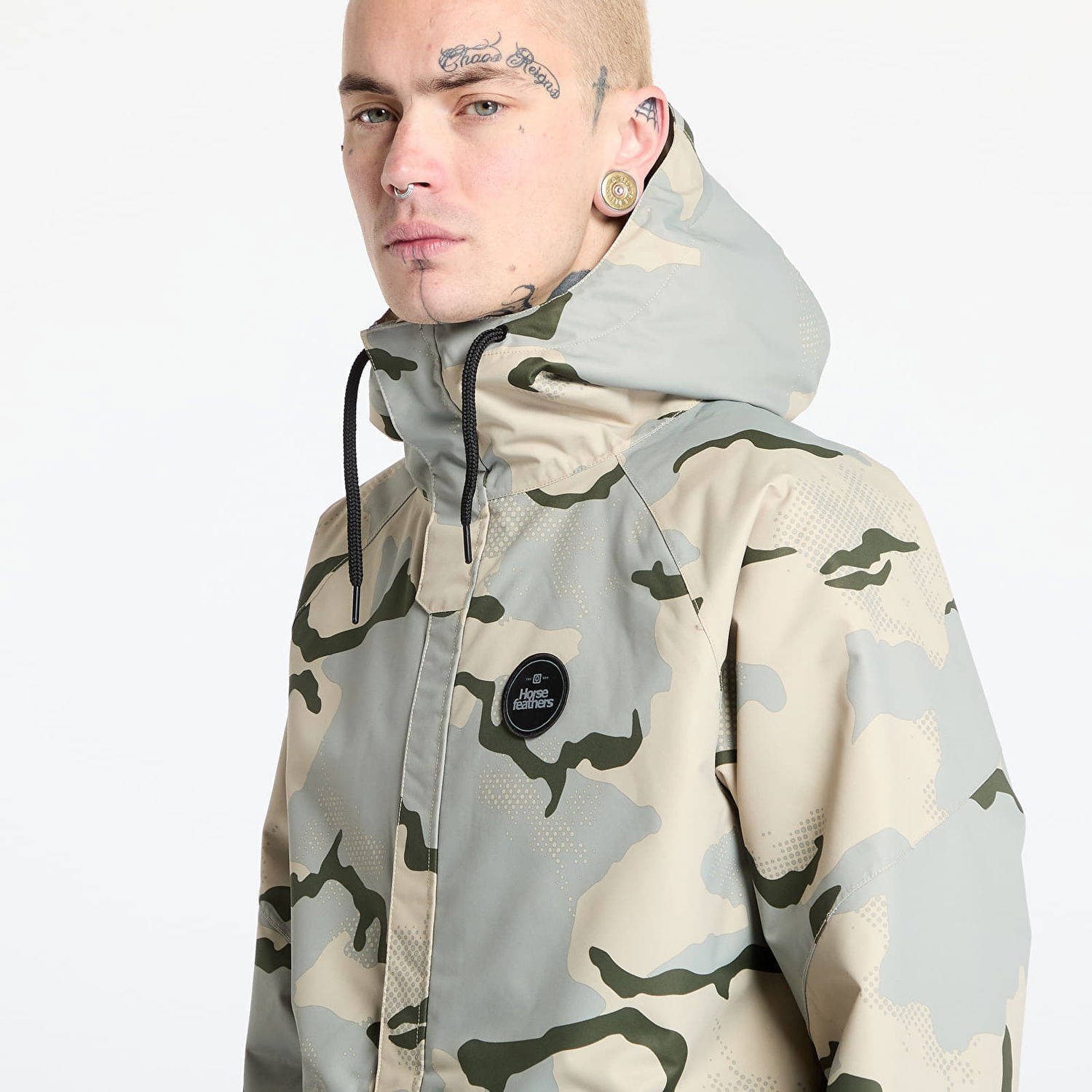Vetrovka Horsefeathers Horsefeathers Blake Camo Jacket Bež | OM315E, 1