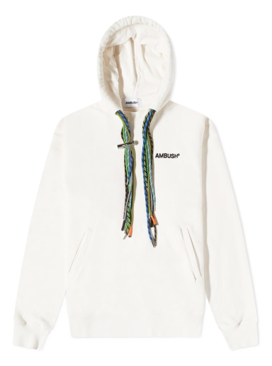Pulover Ambush Multicord Popover Hoodie Bela | BMBB021F22FLE0010284