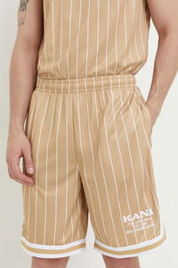 Retro Pinstripes Mesh Shorts
