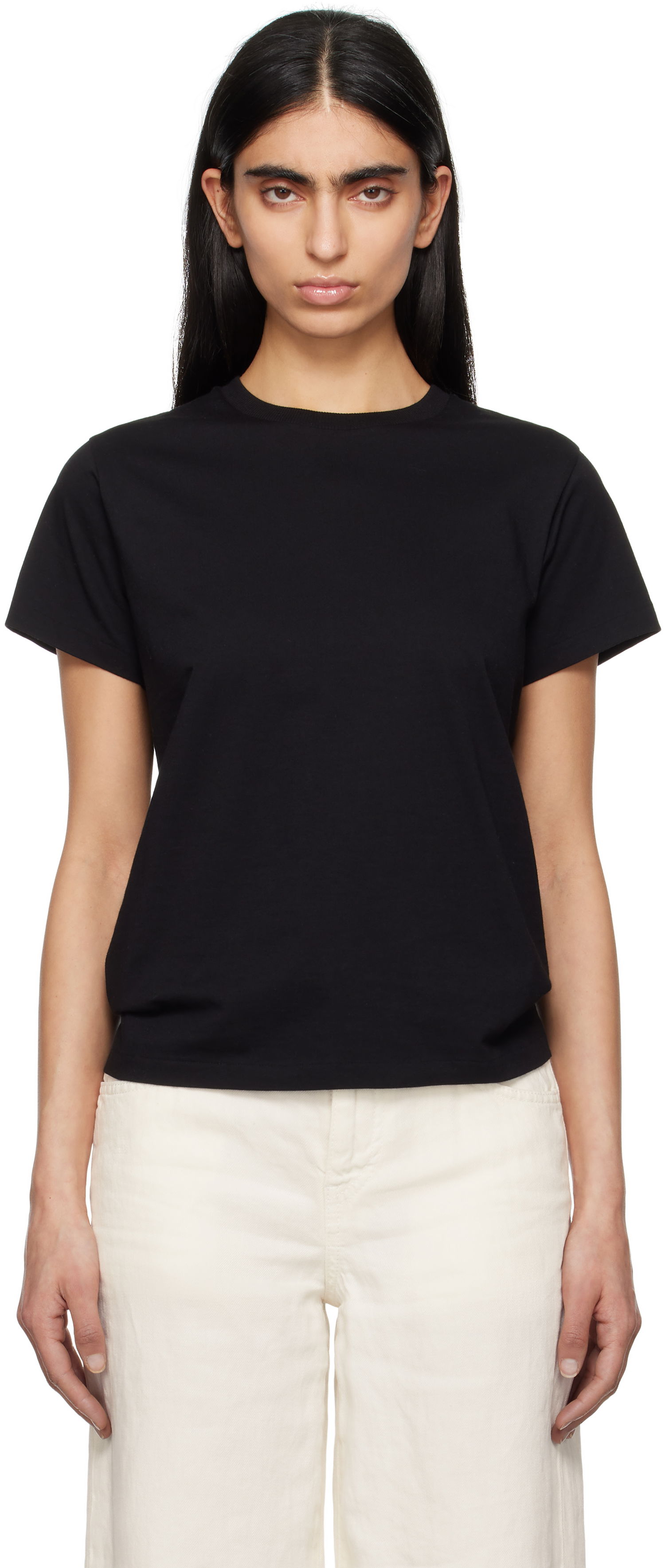 Majica The Row The Row Florie T-Shirt Črna | 8652-K643, 0