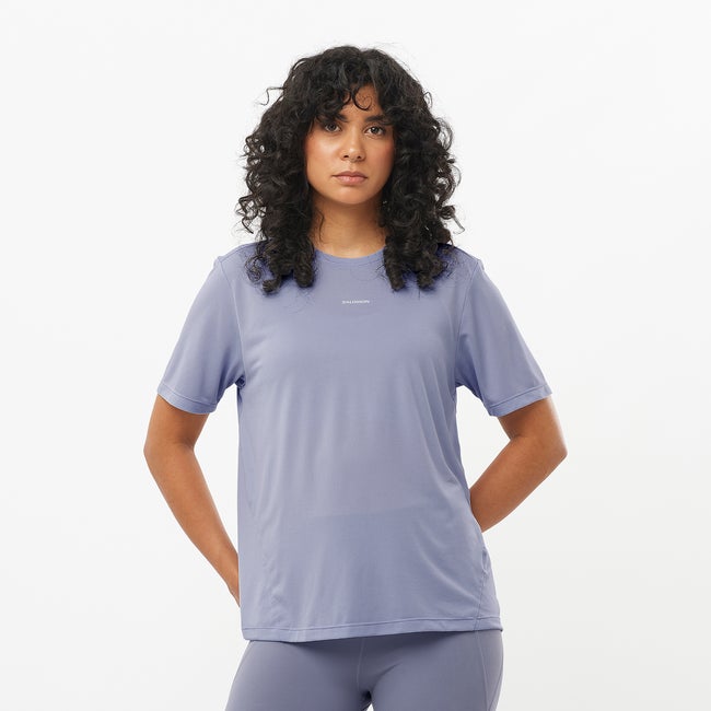 Majica Salomon Shakeout Core Tee Lila | LC2704400, 0