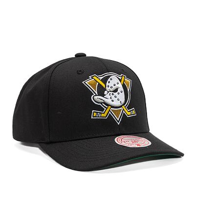 Kapa Mitchell & Ness NHL Team Ground 2.0 Pro Snapback Anaheim Ducks Black Črna | HHSS5370-ADUYYPPPBLCK