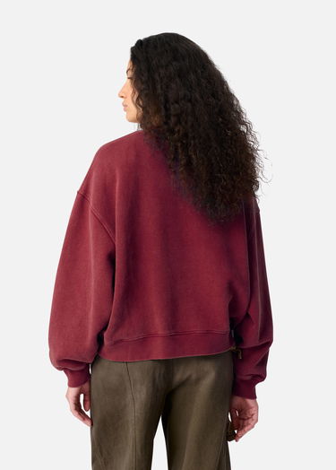 Pulover AXEL ARIGATO Distort Washed Sweatshirt Bordo | A3013004, 3