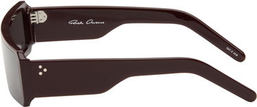 Sončna očala Rick Owens Rick Owens Hollywood Geth Sunglasses Bordo | RG0000008 GMGNB, 2