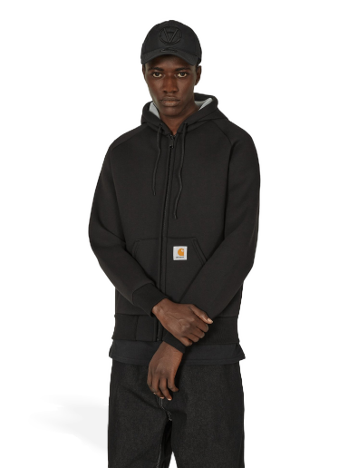 Jakna Carhartt WIP Car-Lux Hooded Jacket Črna | I032935 0GLXX