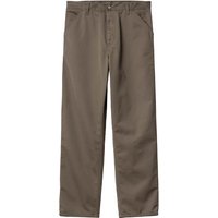 Hlače Carhartt WIP Simple Pant Barista Rjava | I020075.1NI02, 0