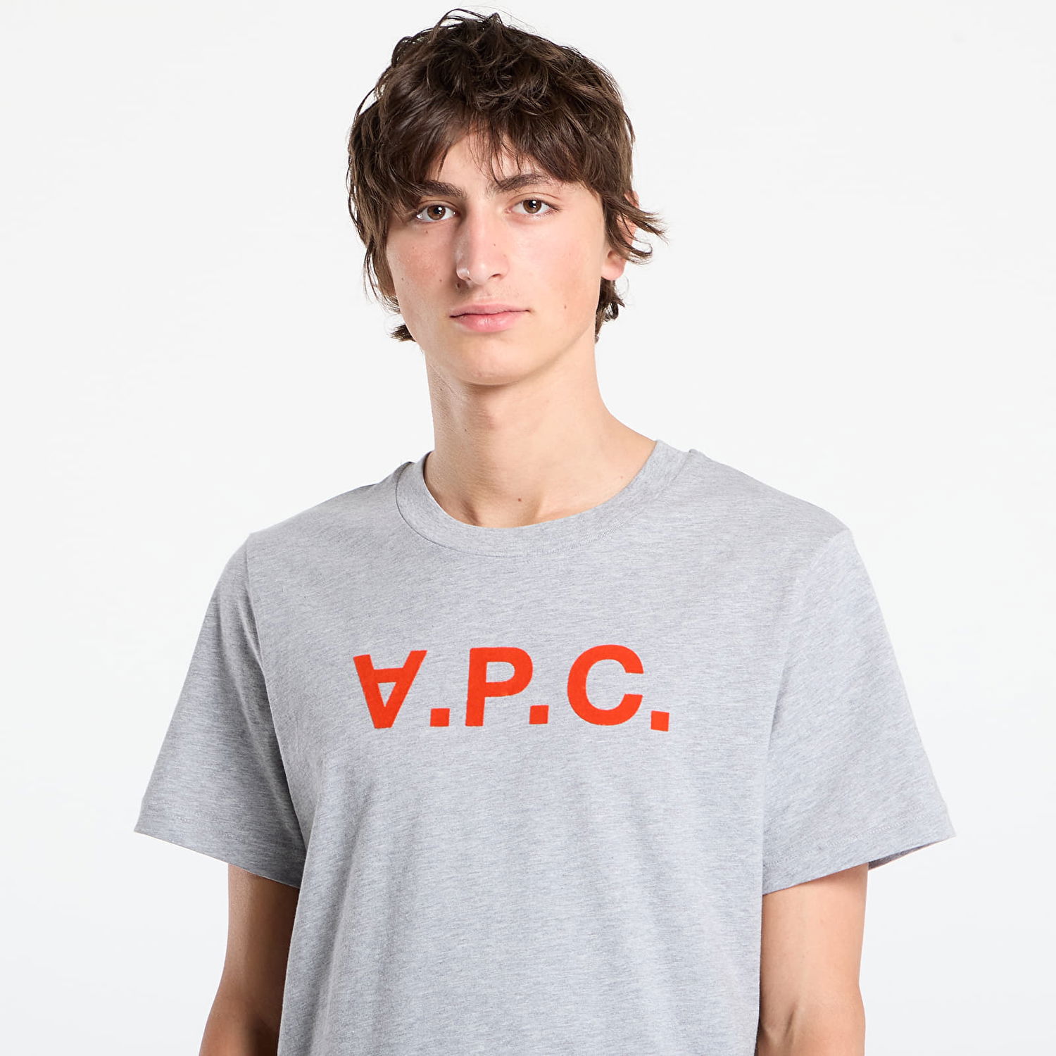 Majica A.P.C. A.P.C. Standard Grand Vpc Gots T-Shirt Siva | COHBM-M26384 LMF, 1