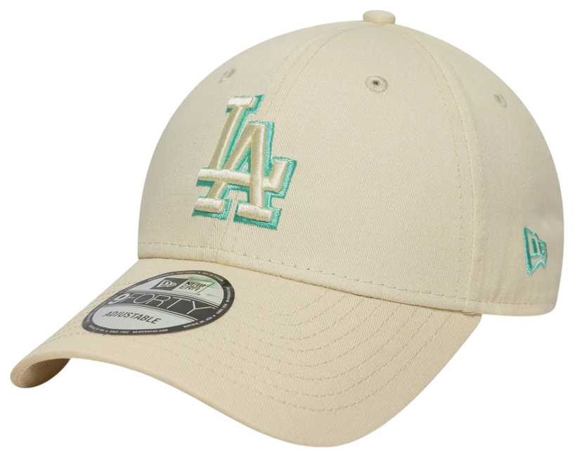 Kapa New Era New Era Los Angeles Dodgers 9Forty Adjustable Cap Bež | 60667394-60667394