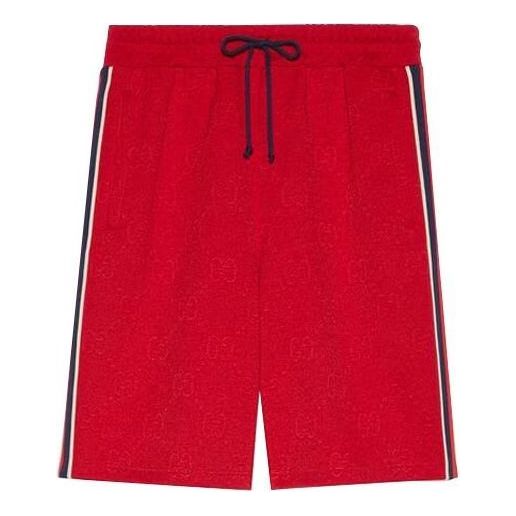 Kratke hlače Gucci Knitted Shorts Rdeča | 662336-XJDEM-6863