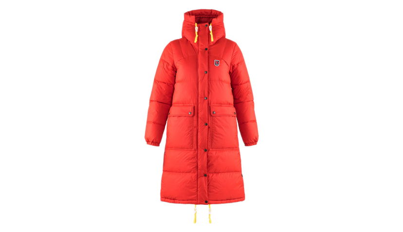 Parka FJÄLLRÄVEN Long Down Parka Rdeča | F86126-334