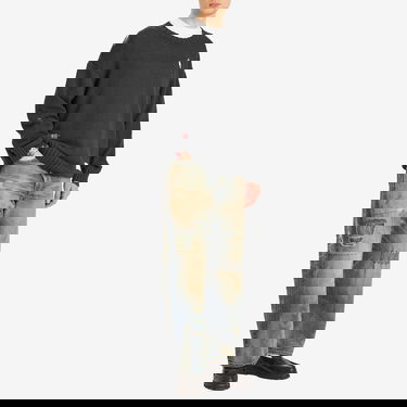 Pleteni pulover Neighborhood Neighborhood Savage Crewneck Knit Sweater, Size Large Črna | 251FUNH-KNM03-BLK, 4