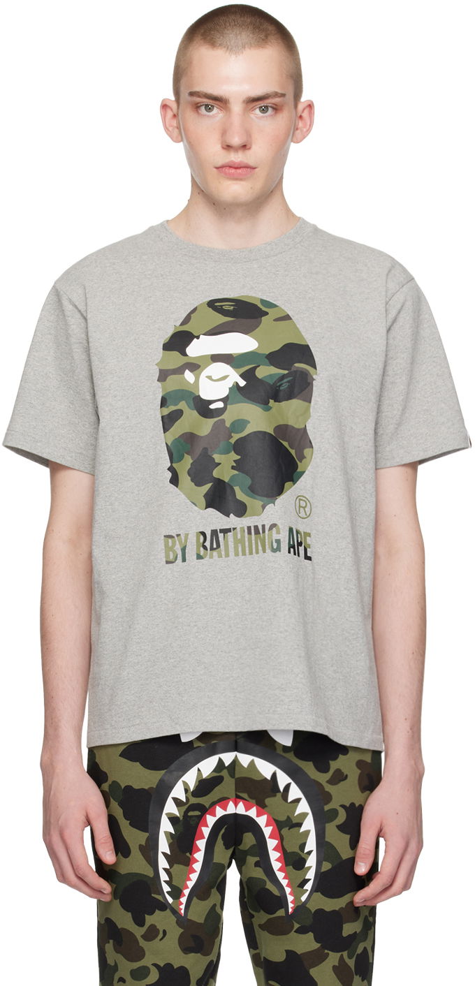 Majica BAPE 1st Camo T-Shirt Siva | 001TEK301009M