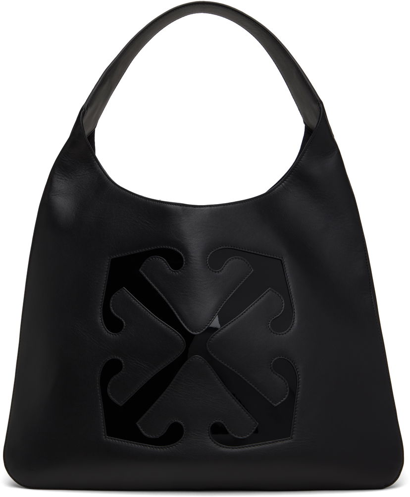 Torba za čez ramo Off-White Metropolitan Shoulder Bag Črna | OWNA220F24LEA0041010