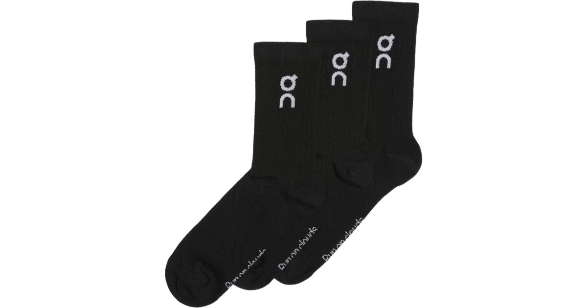 Nogavice On Running 3-pairs Socks Črna | 399-01719, 1