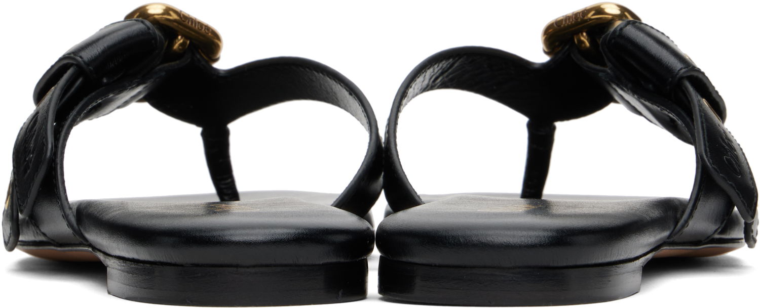 Nega čevljev CHLOÉ Chloé Mae Sandals Črna | CHC25S08OQJ, 1