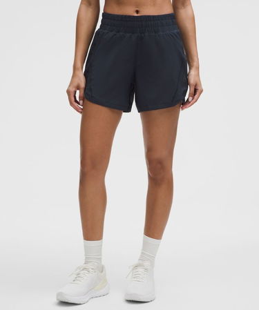 Kratke hlače lululemon Track That High-Rise Lined Short 5" Črna | prod11130485, 0