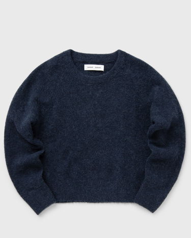 Pleteni pulover Samsoe Samsoe Samsøe & Samsøe NOR O-N SHORT 7355 Pullover, Size: L Mornarica | F00022152-OUTER_SPACE, 0