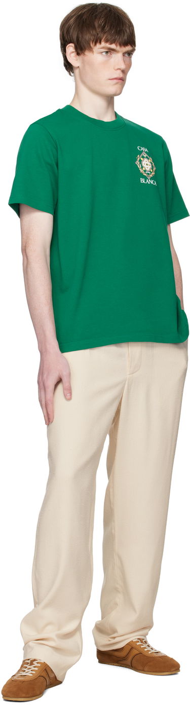 Majica Casablanca Casablanca Championship Diamond T-Shirt Zelena | MPF25-JTS-001-13-EX, 3