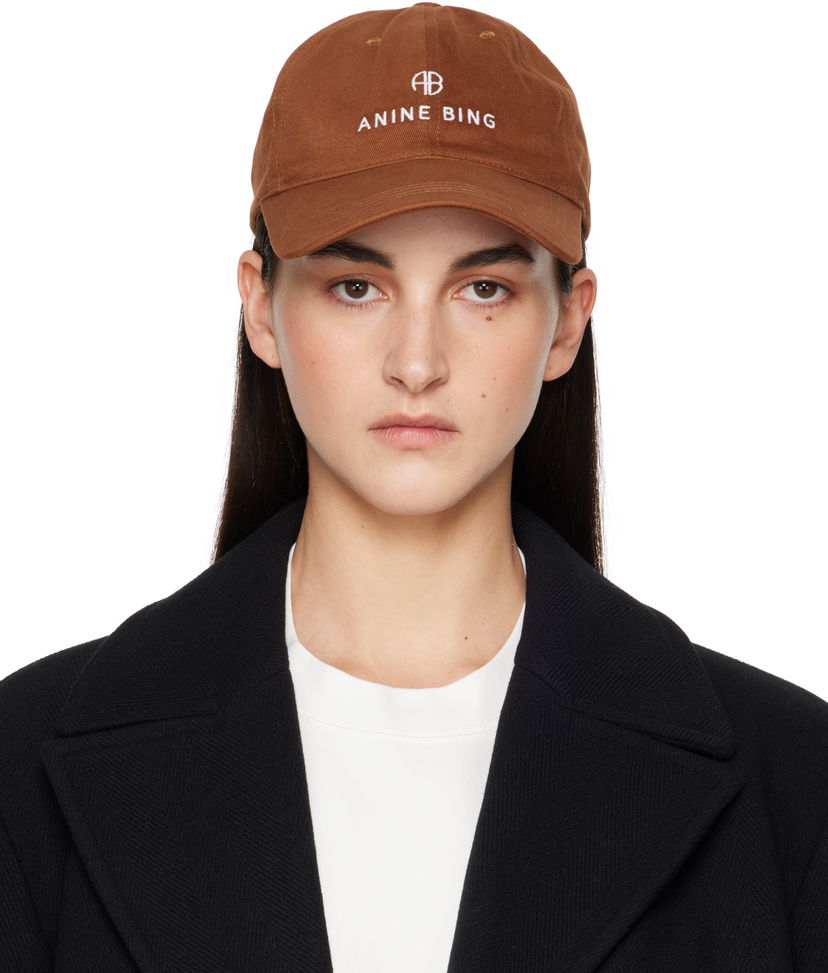 Kapa Anine Bing Anine Bing Jeremy Baseball Cap Rjava | S-12-9084-220