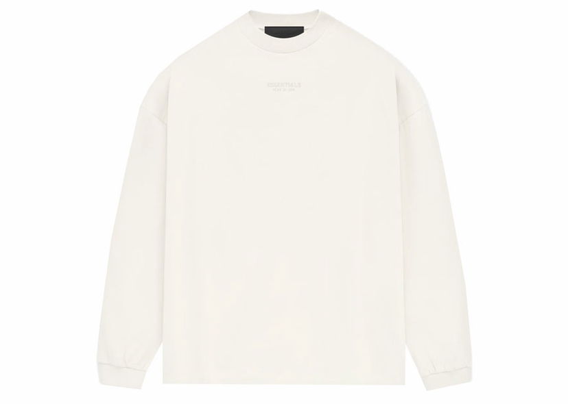 Majica Fear of God Essentials LS Tee Cloud Dancer Bela | 125BT232011F