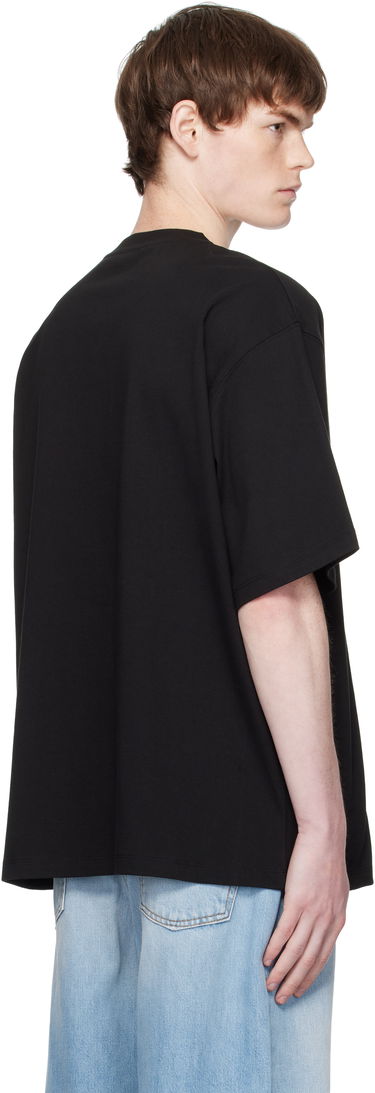 Majica We11done WE11DONE Pearly Logo T-Shirt Črna | WD-TT2-25-735-U-BK, 2