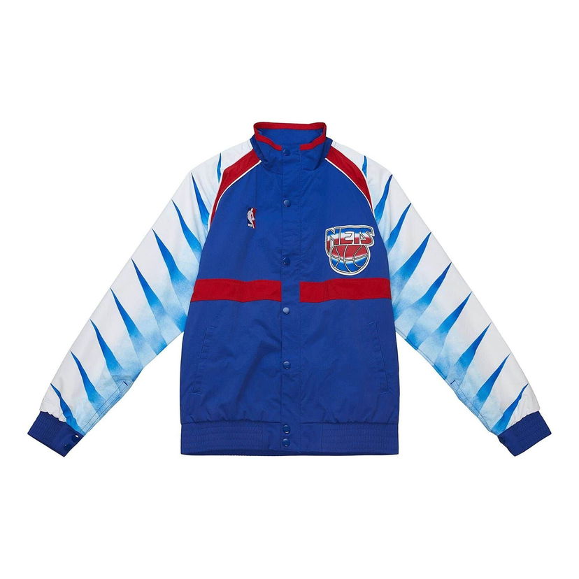 Bomber jakna Mitchell & Ness Mitchell & Ness Nets Authentic Jacket Modra | AWJKSB19102-NJNPTRY90