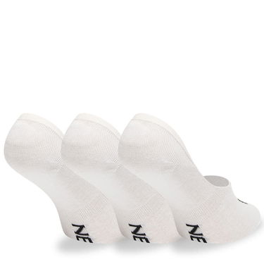 Nogavice New Era Flag Invisible Socks Bela | 13113641, 2