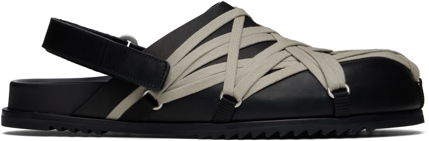 Oblačila Rick Owens Rick Owens Hollywood Megalaced Mules Črna | RU01E5813 LOOW1, 0