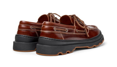 Superge in čevlji Camper Brutus+ Chunky Laced Loafers Rjava | K101067-001, 2