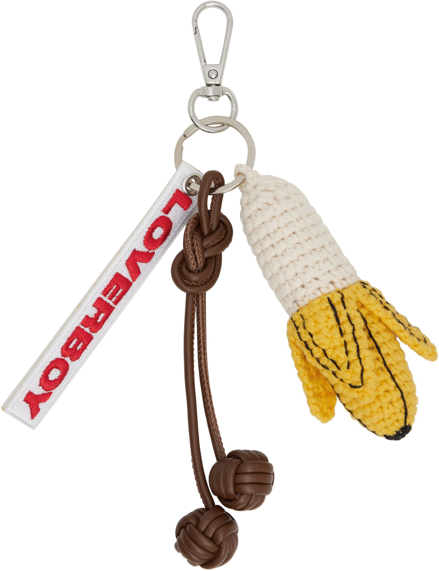 Obeski za ključe Charles Jeffrey Loverboy LOVERBOY Banana Bag Charm Rumena | 52140501, 1