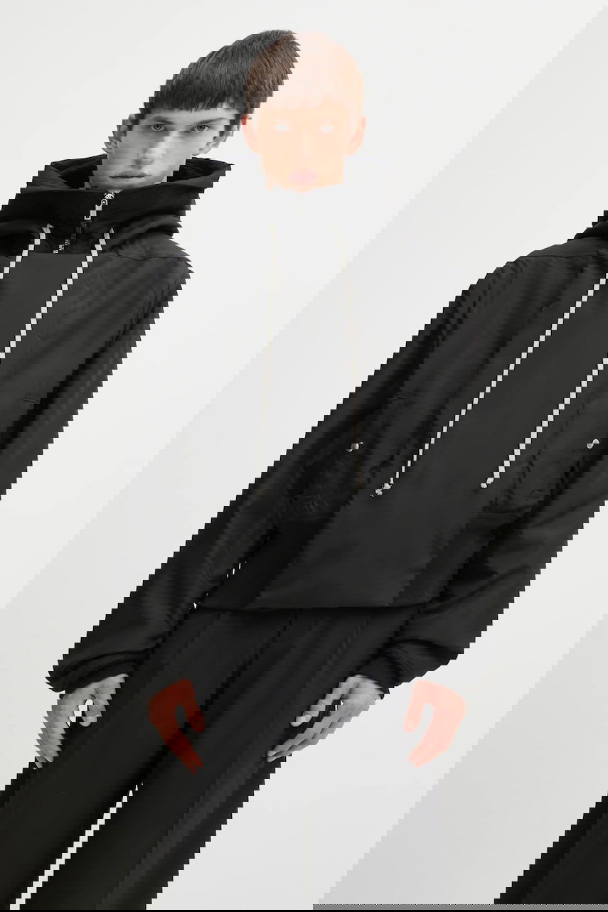 Parka Rick Owens Rick Owens DRKSHDW Cropped Alice Parka Črna | DU02E7781.NCV, 0