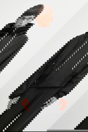 Parka Rick Owens Rick Owens DRKSHDW Cropped Alice Parka Črna | DU02E7781.NCV, 0