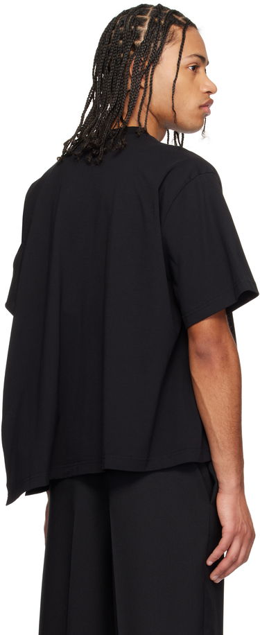 Majica Craig Green Craig Green Asymmetric T-Shirt Črna | CGSS25CJETSS22, 2