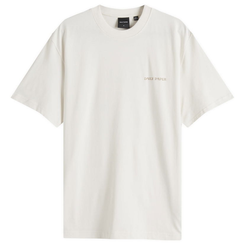 Majica DAILY PAPER Daily Paper Men's Craft T-Shirt, Size Large Bela | 2511045