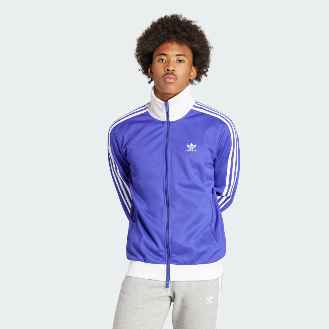 Vetrovka adidas Performance Classics Beckenbauer Track Jacket Modra | IP0416, 0