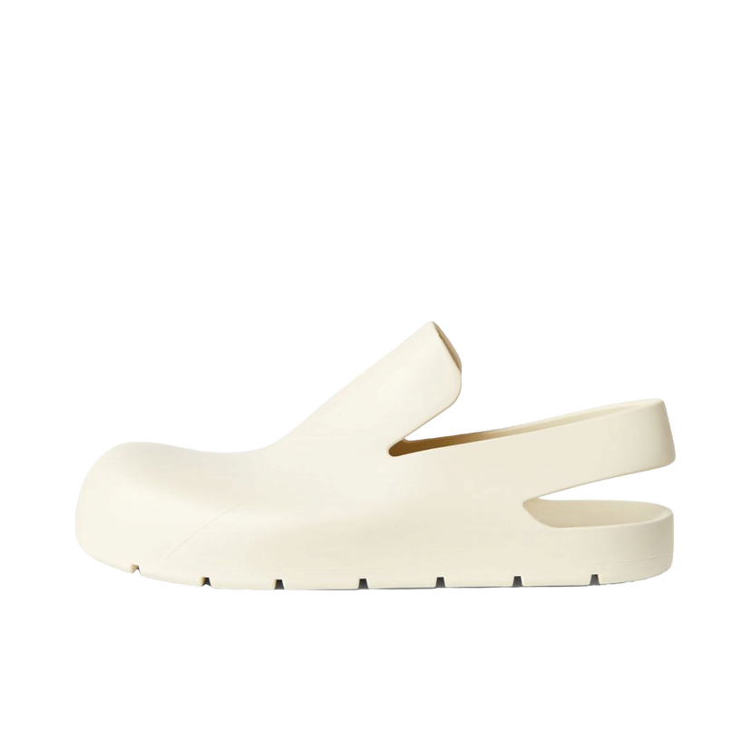 Superge in čevlji Bottega Veneta Rubber Slingback Shoes Bela | 658767V00P09031