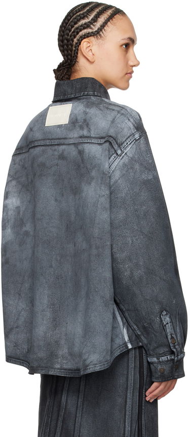 Jakna Ottolinger Ottolinger Printed Denim Jacket Siva | 1700412, 2