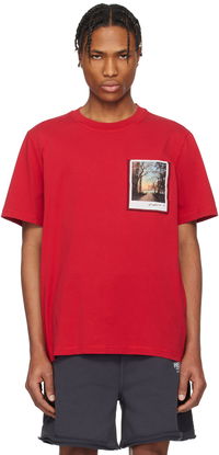 Helmut Lang River Postcard T-Shirt