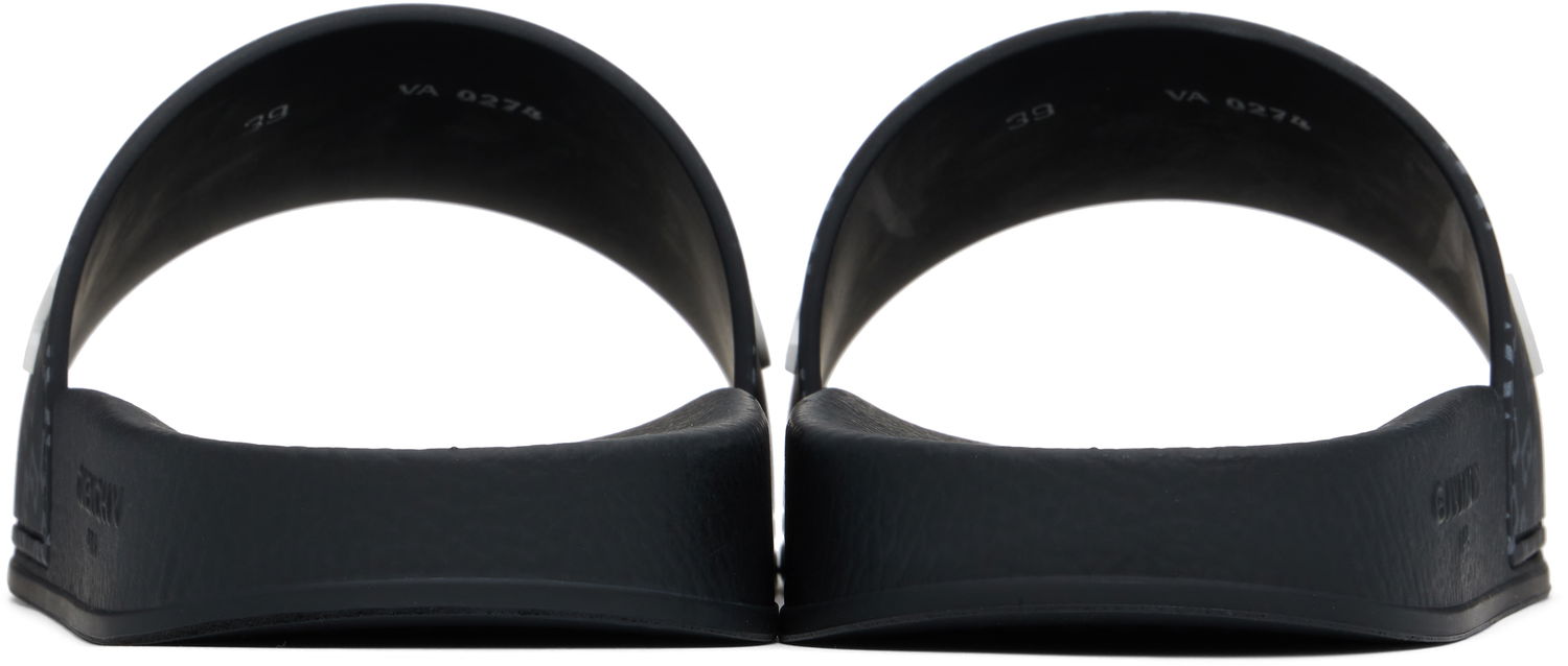 Superge in čevlji Givenchy Monogram Pool Slides Črna | BH301TH1UC001, 1