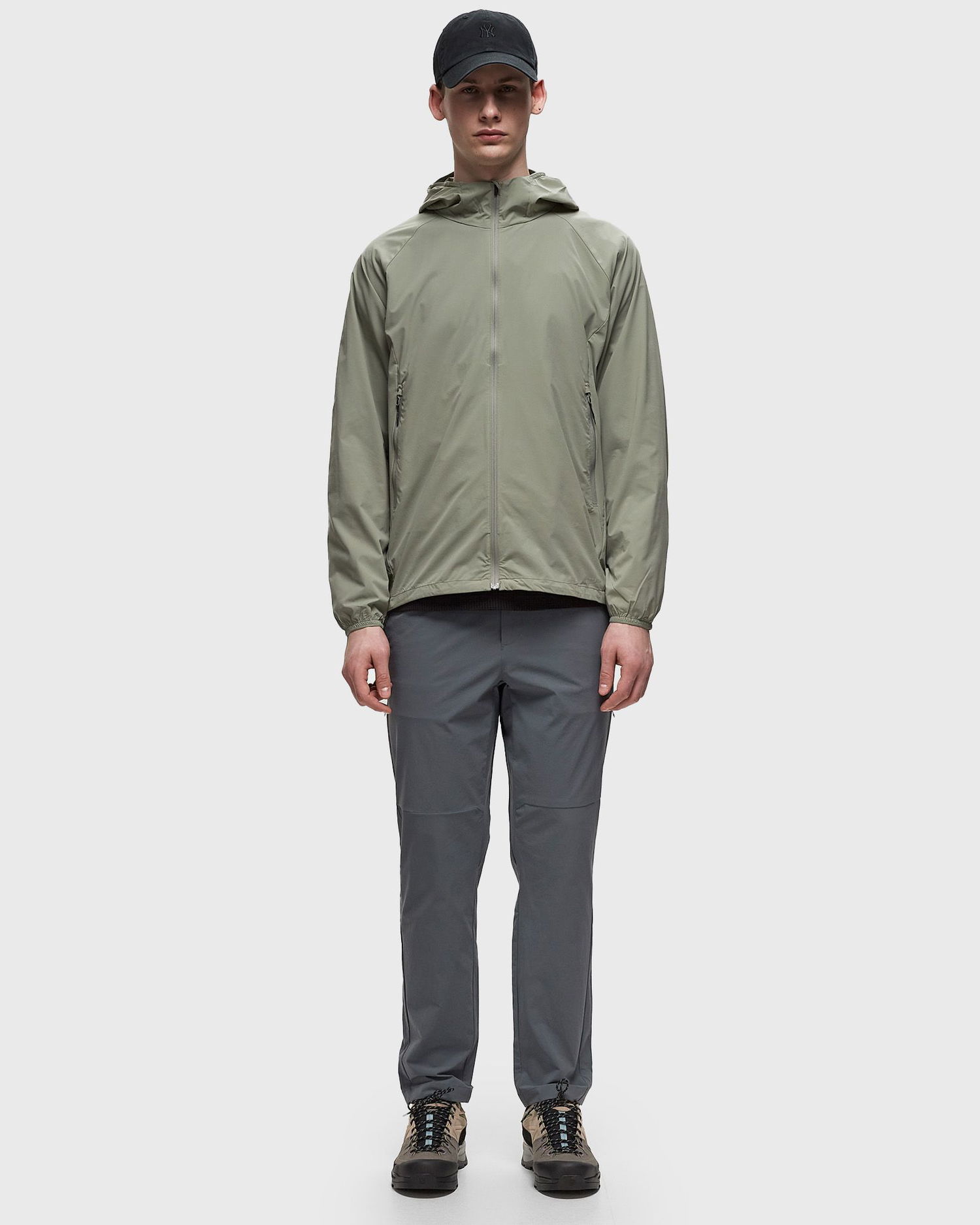 Vetrovka Snow Peak STRETCH PACKABLE JACKET Zelena | JK-24SU009-BEIGE, 1