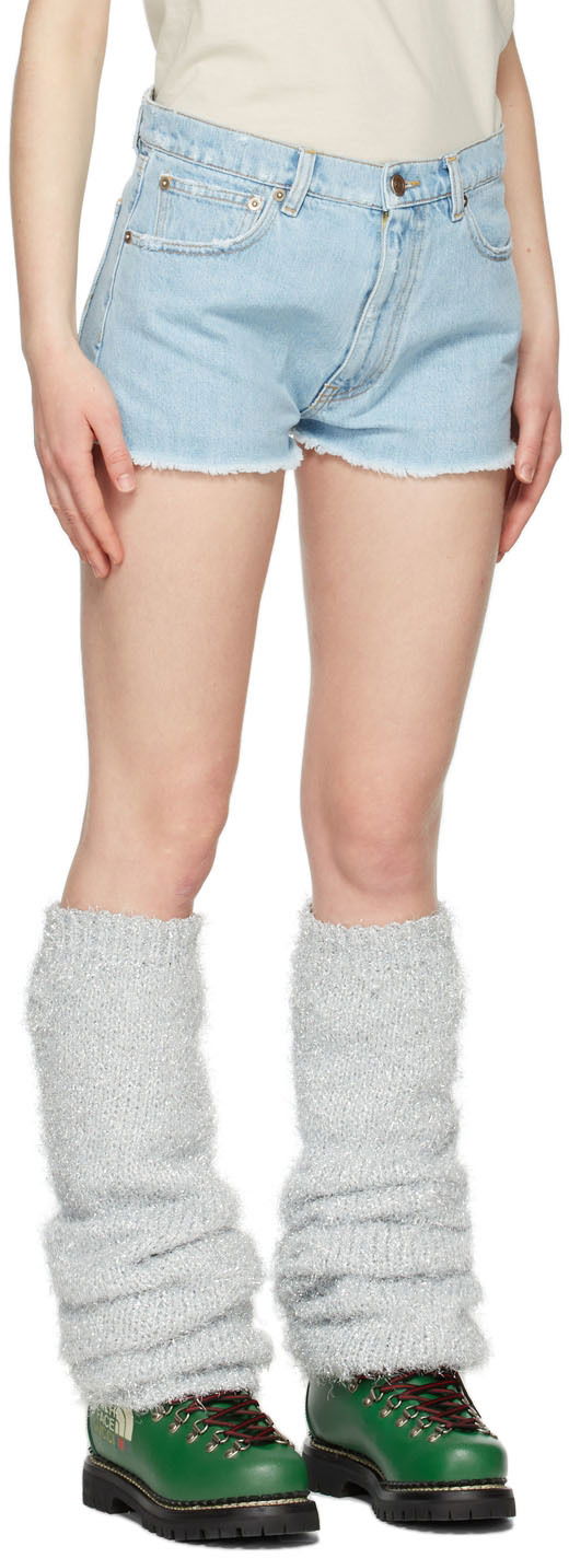 Kratke hlače ERL ERL Denim Shorts Modra | ERL04P013, 1