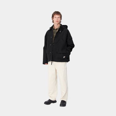 Parka Carhartt WIP Clarton Hooded Workwear Jacket Črna | I033871_8, 4
